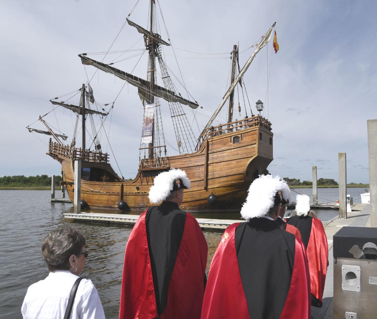 Nao Santa María's replica sails up to The Wharf  A Spanish cultural event  in Washington, D.C. from 11/07/2019 until 11/17/2019